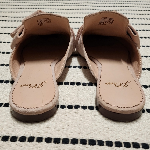 J Crew Pink Suede Mules - Picture 4 of 5